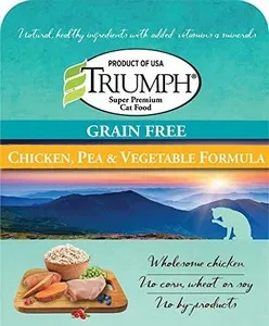 11lb Triumph Grain Free Chicken, Pea, Vegetable - Treat